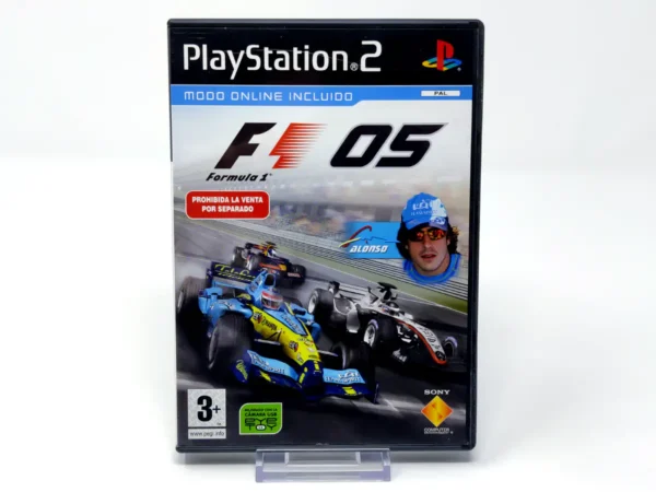 Portada de Formula One 05 (ESP) (v1) (Rebajado) para PlayStation 2, edición PAL España, de segunda mano