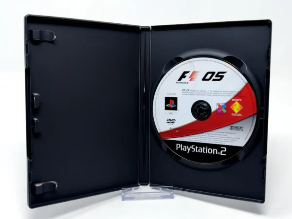 Interior del juego Formula One 05 (ESP) (v1) (Rebajado) para PlayStation 2 con disco y manual