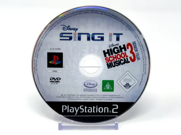 Disney Sing It: High School Musical 3: Fin de curso (ESP) (Disco) para PlayStation 2, edición PAL España, de segunda mano