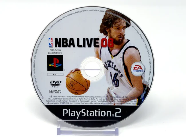 NBA Live 08 (ESP) (Disco)