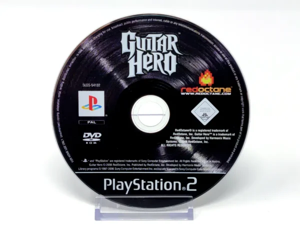 Guitar Hero (ESP) (Disco) para PlayStation 2, edición PAL España, de segunda mano