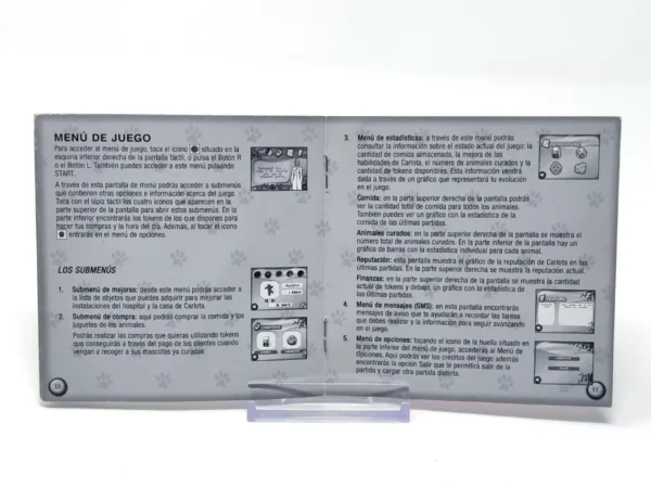 Imagina: Ser Veterinaria (ESP) (Manual) para Nintendo DS, edición PAL España, de segunda mano