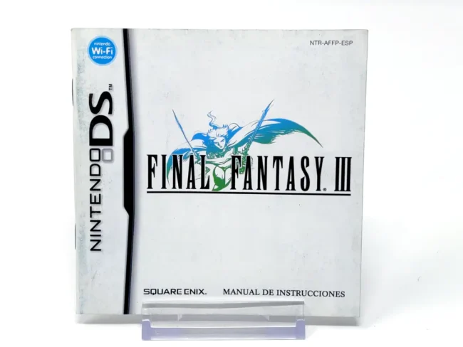 Final Fantasy III (ESP) (Manual)