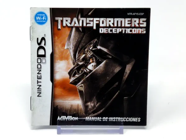 Transformers: Decepticons (ESP) (Manual) para Nintendo DS, edición PAL España, de segunda mano