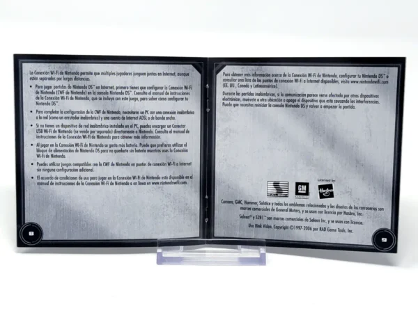 Transformers: Decepticons (ESP) (Manual) para Nintendo DS, edición PAL España, de segunda mano