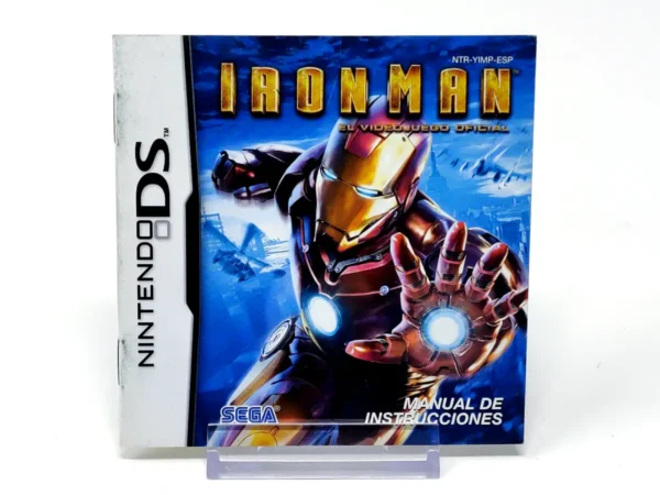 Iron Man (ESP) (Manual) para Nintendo DS, edición PAL España, de segunda mano