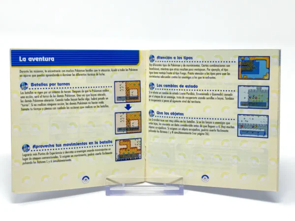Pokémon Mundo misterioso: Equipo de Rescate Azul (ESP) (Manual) para Nintendo DS, edición PAL España, de segunda mano