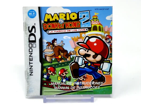 Mario vs. Donkey Kong 2: La Marcha de los Minis (ESP) (Manual) para Nintendo DS, edición PAL España, de segunda mano