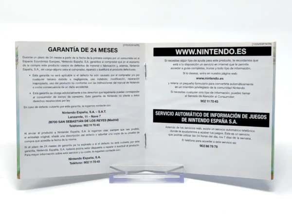 Mario vs. Donkey Kong 2: La Marcha de los Minis (ESP) (Manual) para Nintendo DS, edición PAL España, de segunda mano