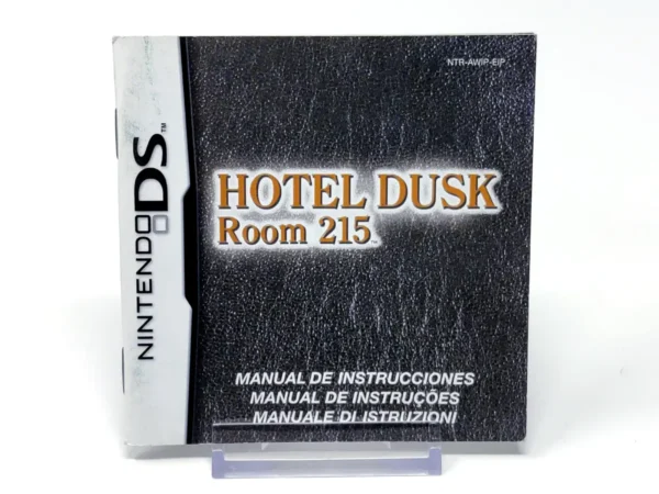 Hotel Dusk: Room 215 (ESP) (Manual) para Nintendo DS, edición PAL España, de segunda mano