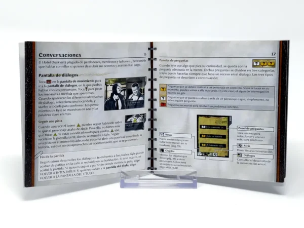 Hotel Dusk: Room 215 (ESP) (Manual) para Nintendo DS, edición PAL España, de segunda mano