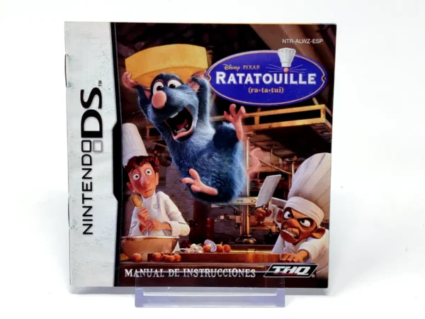 Ratatouille (ESP) (Manual) para Nintendo DS, edición PAL España, de segunda mano