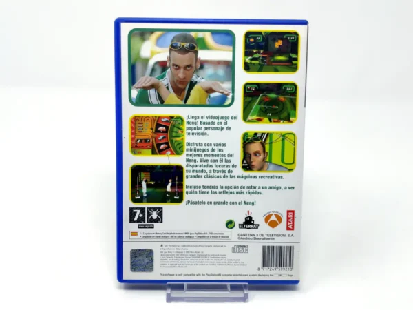 Parte trasera de ¡Qué Pasa Neng! El Videojuego (ESP) (Rebajado) para PlayStation 2, edición PAL España
