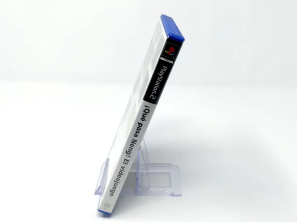 Lateral de la caja de ¡Qué Pasa Neng! El Videojuego (ESP) (Rebajado) para PlayStation 2