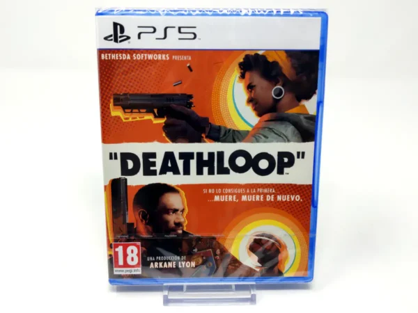 Portada de Deathloop (ESP) (Precintado) para PlayStation 5, edición PAL España, nuevo