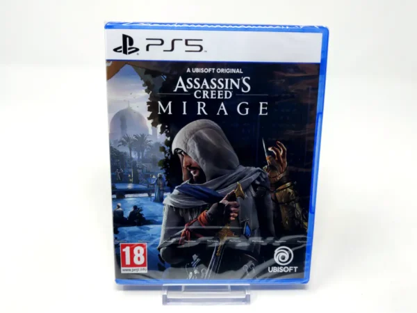 Portada de Assassin's Creed: Mirage (ESP) (Precintado) para PlayStation 5, edición PAL España, nuevo