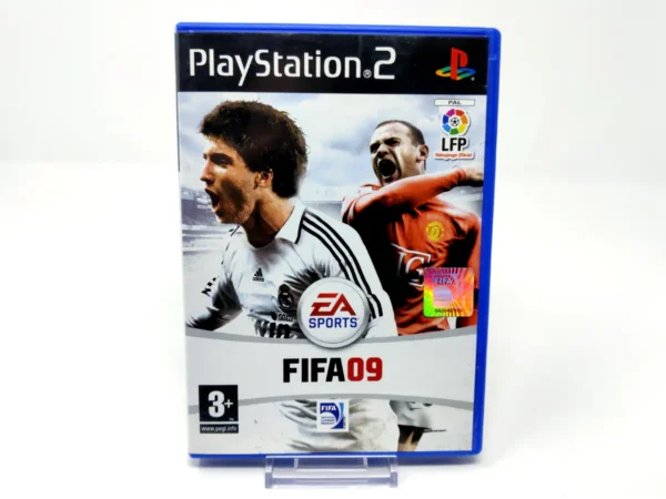 Portada de FIFA 09 (ESP) para PlayStation 2, edición PAL España, de segunda mano