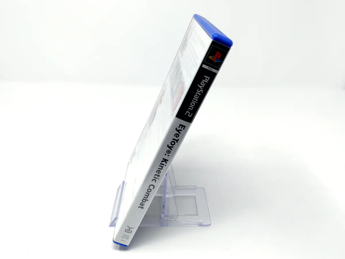 Lateral de la caja de EyeToy: Kinetic Total Combat (ESP) (v1) para PlayStation 2