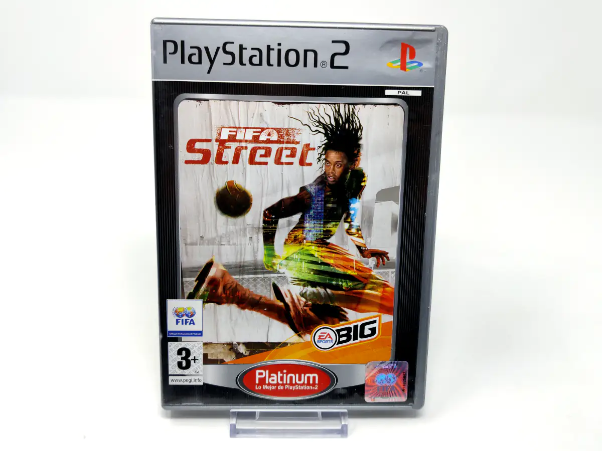 Portada de FIFA Street (ESP) (Platinum) para PlayStation 2, edición PAL España, de segunda mano
