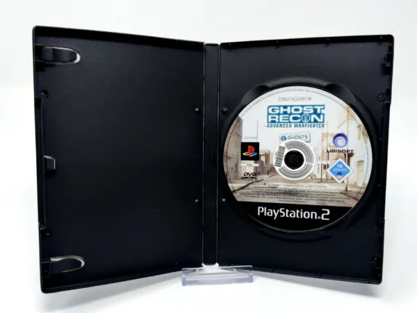 Interior del juego Tom Clancy's Ghost Recon: Advanced Warfighter (ESP) (Rebajado) para PlayStation 2 con disco y manual