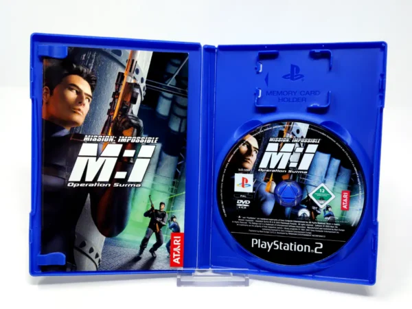 Lateral de la caja de Mission: Impossible - Operation Surma (ESP) para PlayStation 2