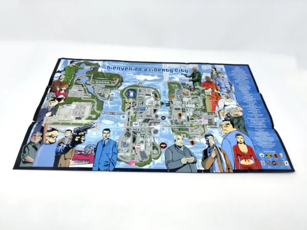 Detalle de Grand Theft Auto III (ESP) (v1) (Con Mapa) para PlayStation 2