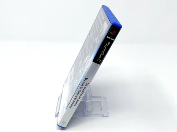 Lateral de la caja de Las Crónicas de Narnia: El León, la Bruja y el Armario (ESP) para PlayStation 2