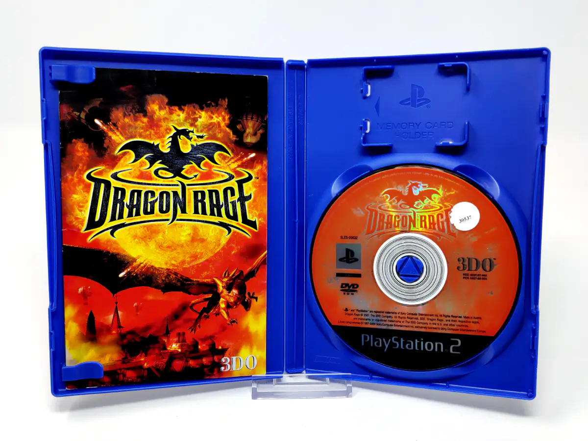 Interior del juego Dragon Rage (ESP) (Rebajado) para PlayStation 2 con disco y manual