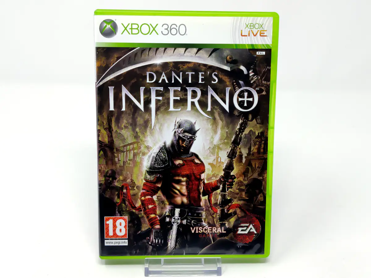Portada de Dante's Inferno (ESP) para XBOX 360, edición PAL España, de segunda mano