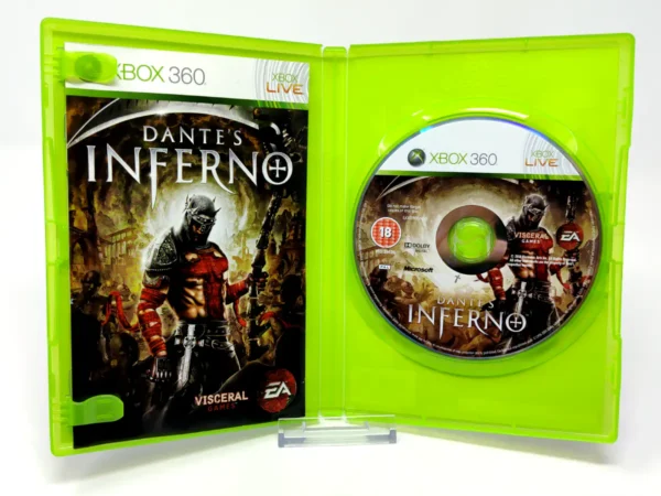 Lateral de la caja de Dante's Inferno (ESP) para XBOX 360