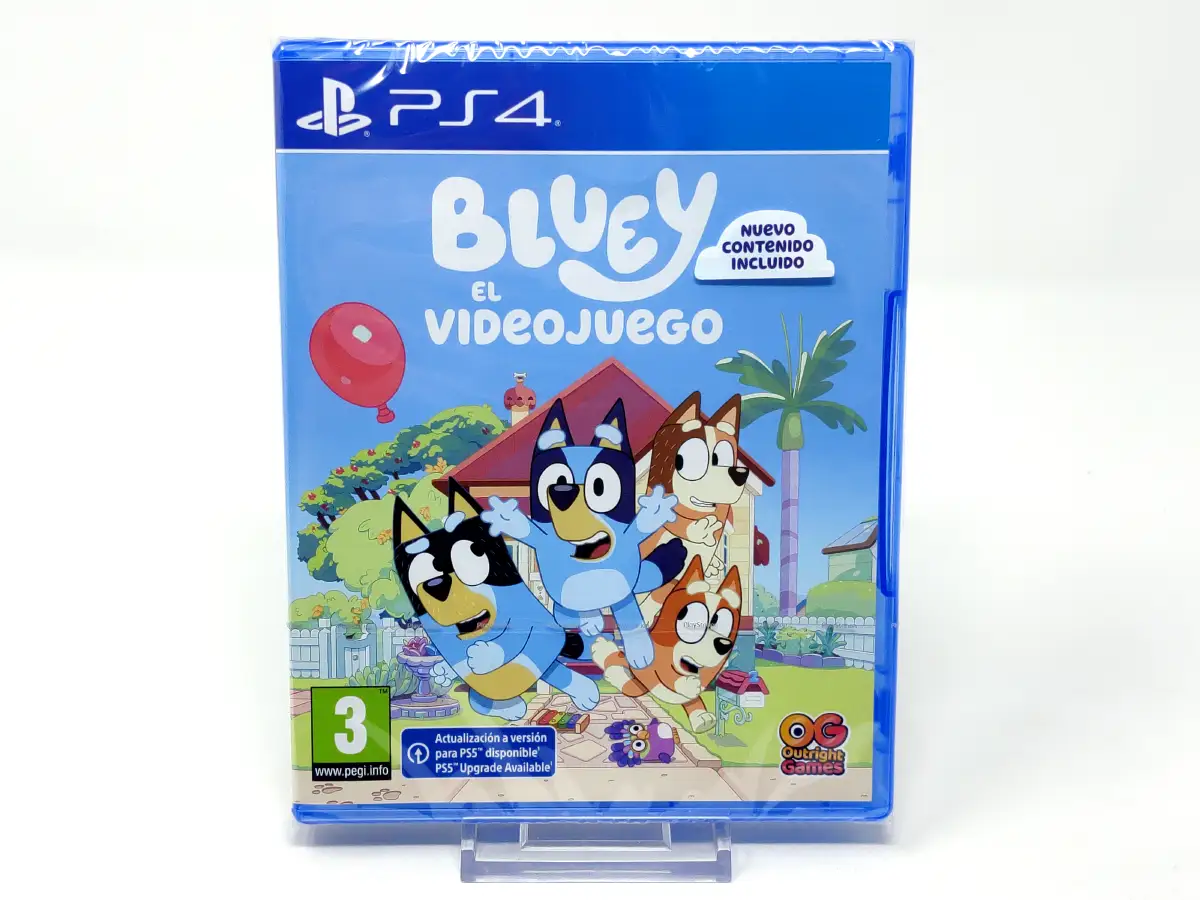 Portada de Bluey: El Videojuego (ESP) (Precintado) para PlayStation 4, edición PAL España, nuevo