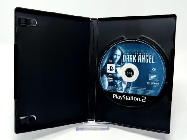 Lateral de la caja de James Cameron's Dark Angel (ESP) (Rebajado) para PlayStation 2