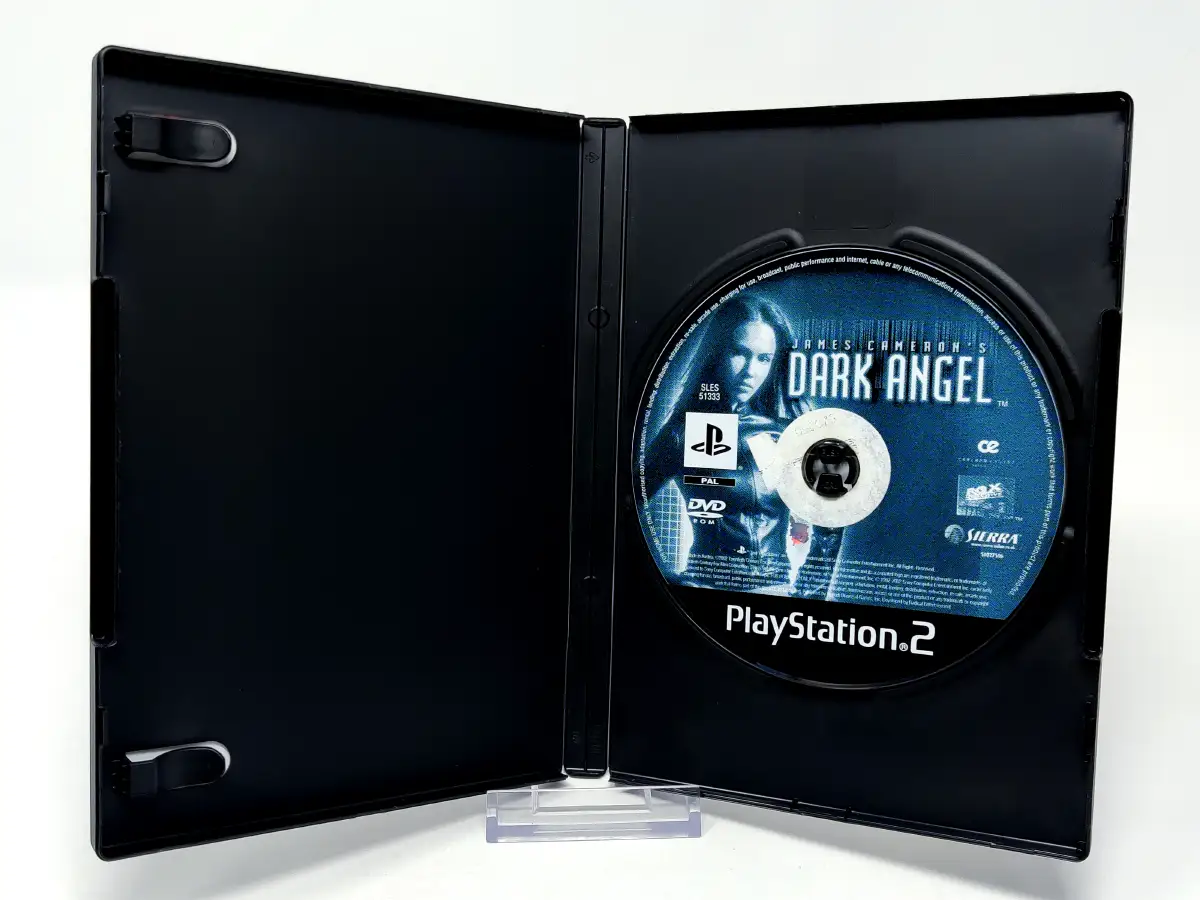 Lateral de la caja de James Cameron's Dark Angel (ESP) (Rebajado) para PlayStation 2