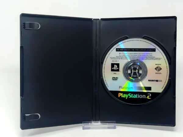 Interior del juego Jak and Daxter: El Legado de los Precursores (ESP) (Platinum) (Rebajado) para PlayStation 2 con disco y manual