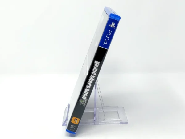 Lateral de la caja de Grand Theft Auto V (ESP) (Con Mapa) para PlayStation 4