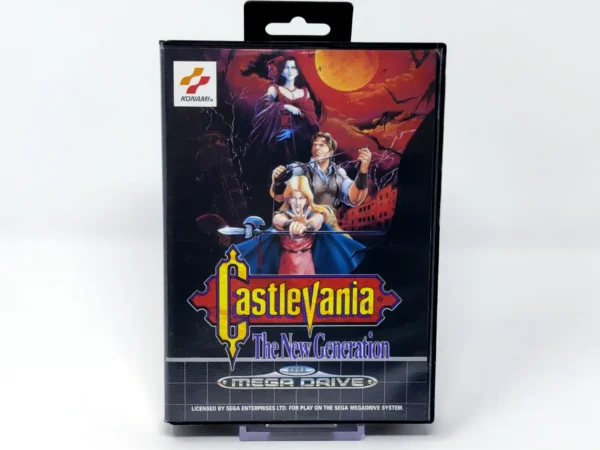 Portada de Castlevania: The New Generation (ESP) para Sega Mega Drive, edición PAL España, de segunda mano