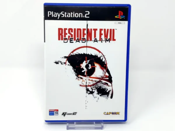 Portada de Resident Evil: Dead Aim (ESP) para PlayStation 2, edición PAL España, de segunda mano