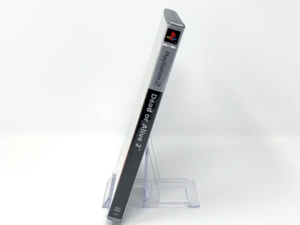Lateral de la caja de Dead or Alive 2 (ESP) (Platinum) para PlayStation 2