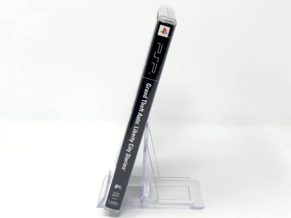 Lateral de la caja de Grand Theft Auto: Liberty City Stories (ESP) (Con Mapa) para PSP
