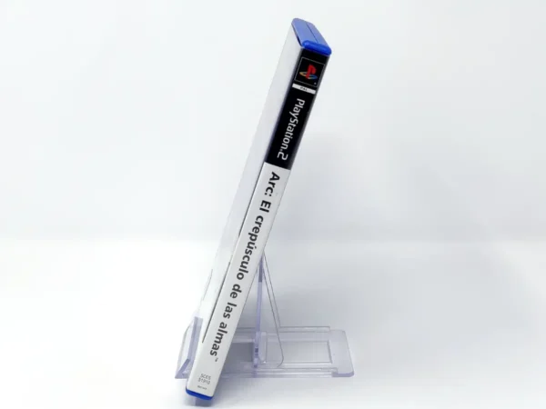Lateral de la caja de Arc: El crepúsculo de las Almas (ESP) para PlayStation 2