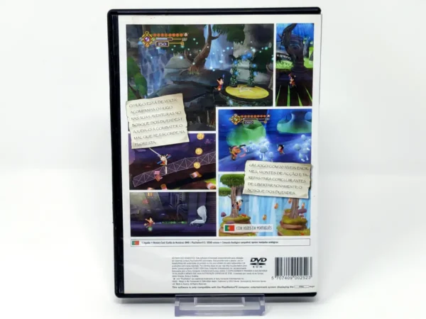 Parte trasera de Hugo: Magia na floresta de Trollwoods (POR) (Rebajado) para PlayStation 2, edición PAL Portugal