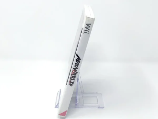 Lateral de la caja de MadWorld (ESP) para Nintendo Wii