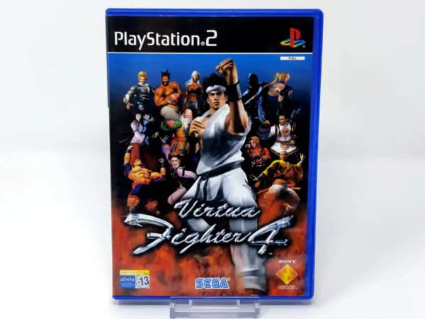 Portada de Virtua Fighter 4 (ESP) para PlayStation 2, edición PAL España, de segunda mano