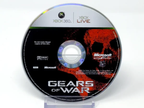 Portada de Gears of War (ESP) (Disco) para XBOX 360, edición PAL España, de segunda mano