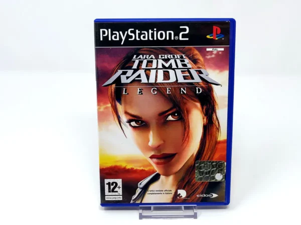 Portada de Lara Croft Tomb Raider: Legend (ITA) para PlayStation 2, edición PAL Italia, de segunda mano