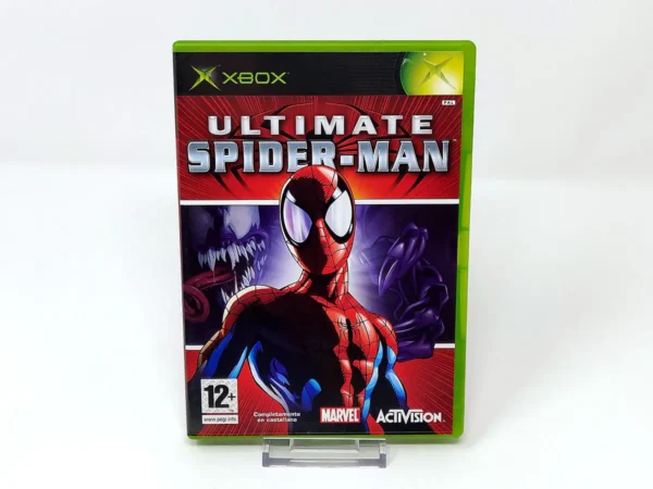 Portada de Ultimate Spider-Man (ESP) para XBOX, edición PAL España, de segunda mano