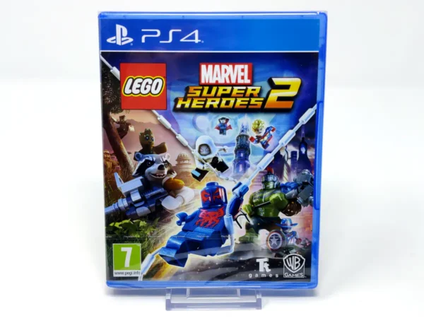 Portada de LEGO Marvel Super Heroes 2 (ESP) (Precintado) para PlayStation 4, edición PAL España, nuevo