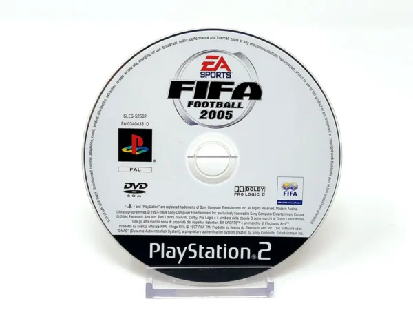 FIFA Football 2005 (ITA) (Disco) para PlayStation 2, edición PAL Italia, de segunda mano
