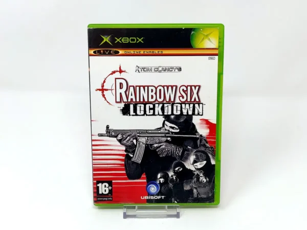 Portada de Tom Clancy's Rainbow Six: Lockdown (UK) para XBOX, edición PAL UK, de segunda mano