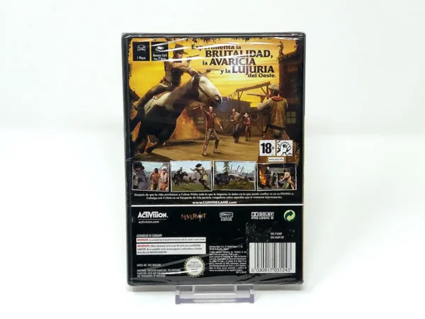 Parte trasera de Gun (ESP) (Precintado) para Nintendo GameCube, edición PAL España